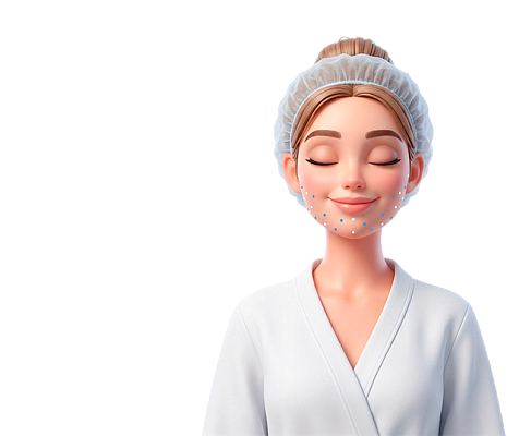 Инъекционная липолитическая коррекция лица — Скидка 23%!