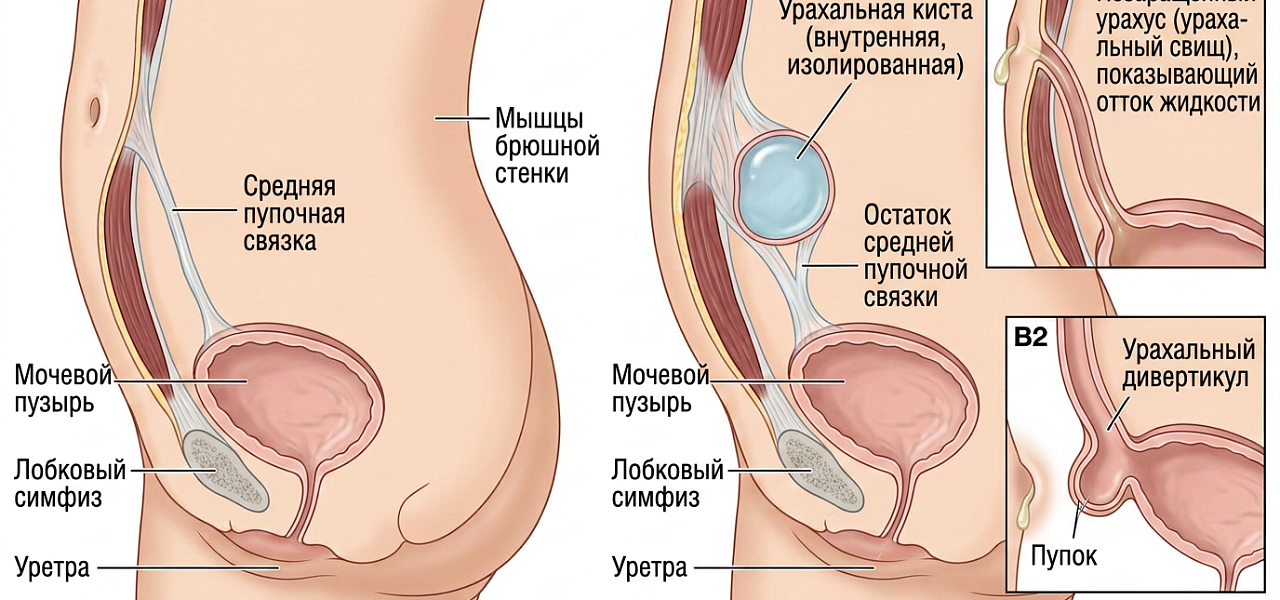 Киста урахуса