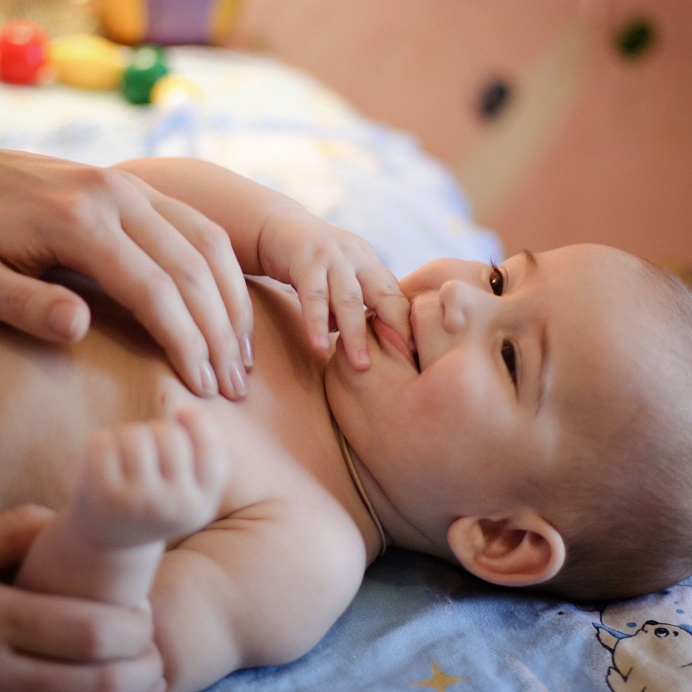Массаж для детей 1-3 лет