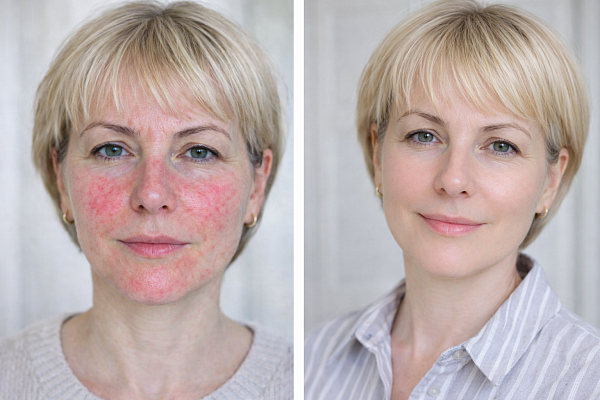 Фотолечение розацеа на аппарате М22 (IPL-насадка)