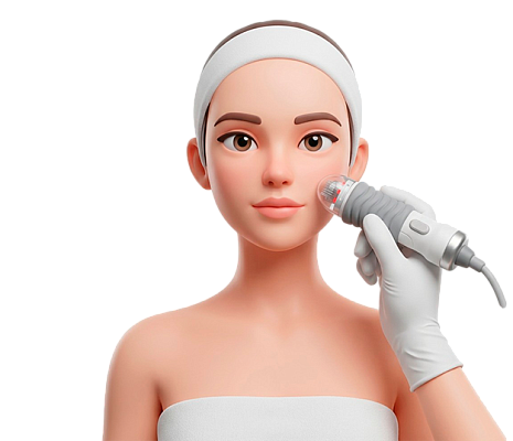 Микроигольчатый радиочастотный лифтинг: одна зона в подарок!