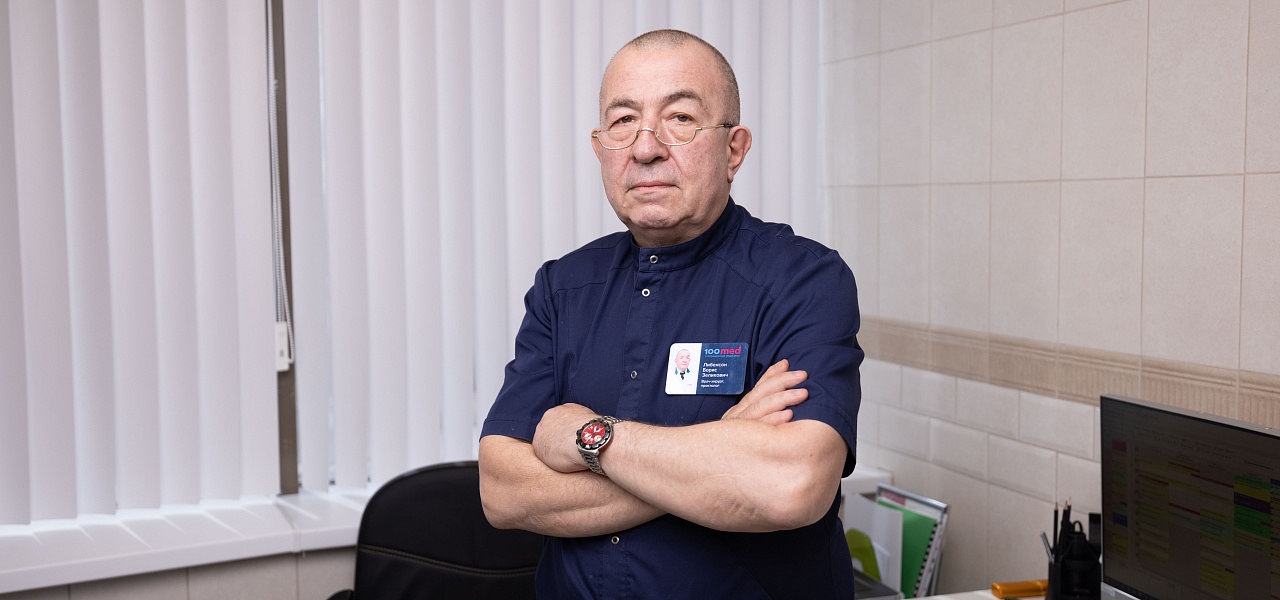 Врач-хирург, проктолог Либенсон Борис Зеликович выступил на конференции с презентацией